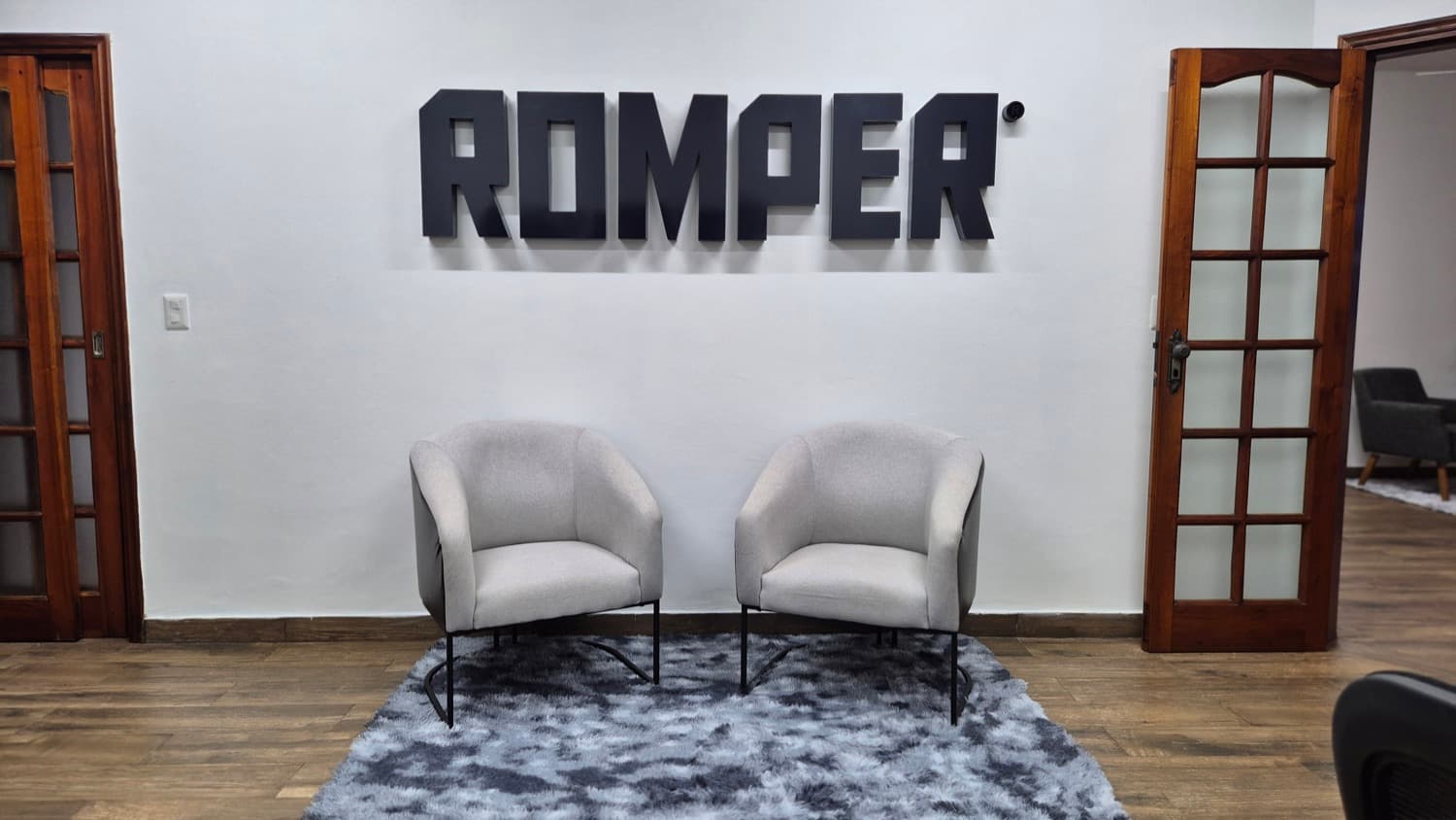 Recepção da sede do Grupo Romper
