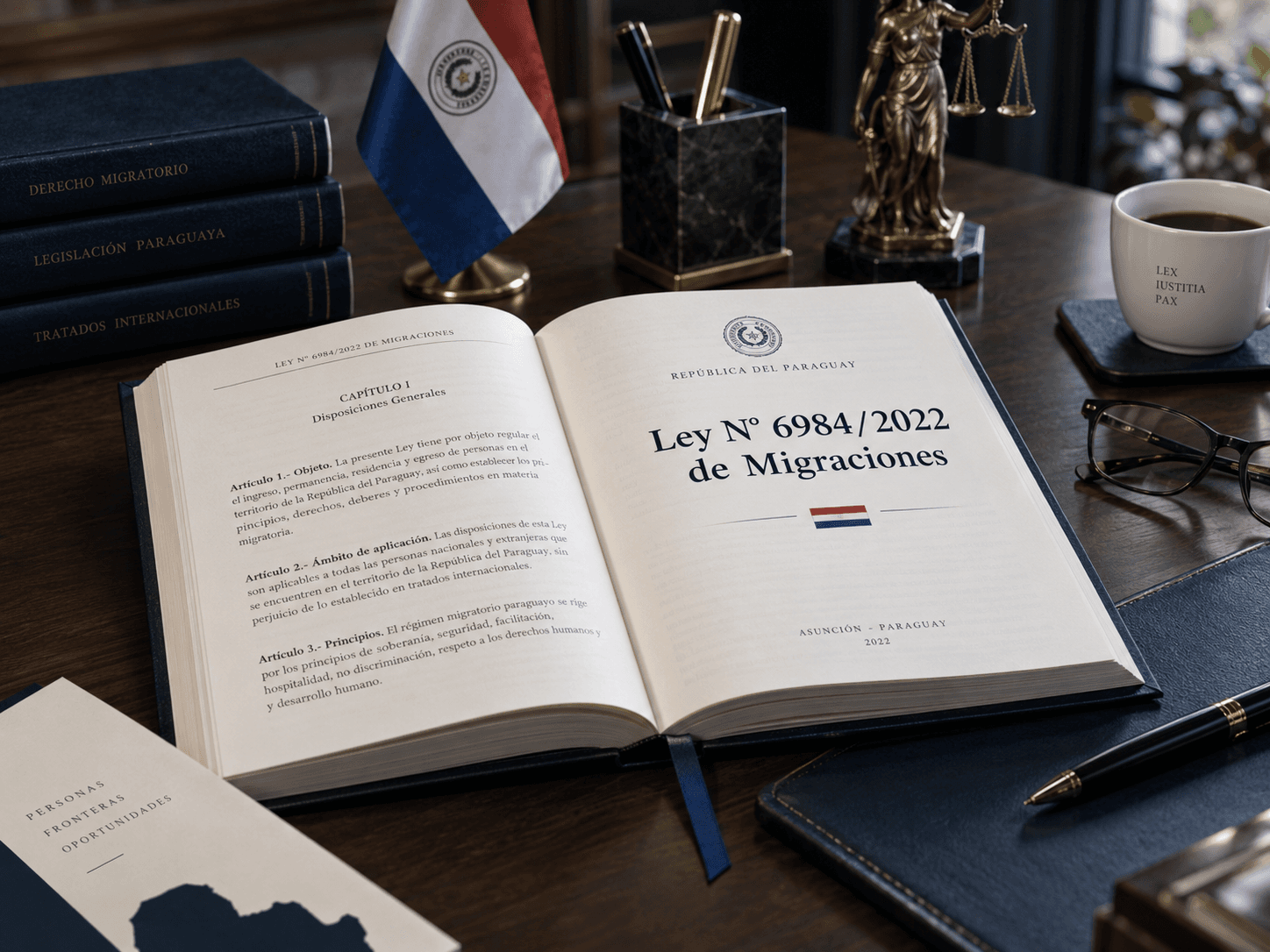 Livro da Lei Migratória 6984/2022